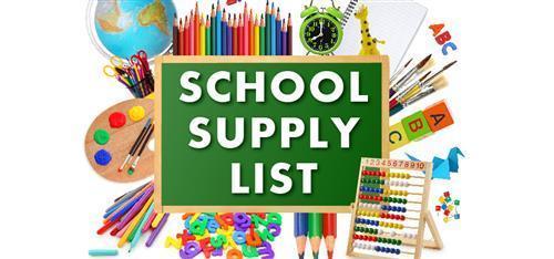 School Supply List 2022-2023