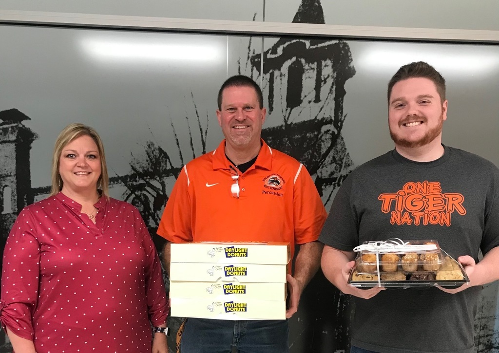 Donuts donated to HS for National Teachers Appreciation Week