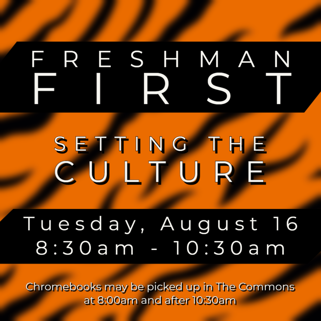 Freshman First August 16